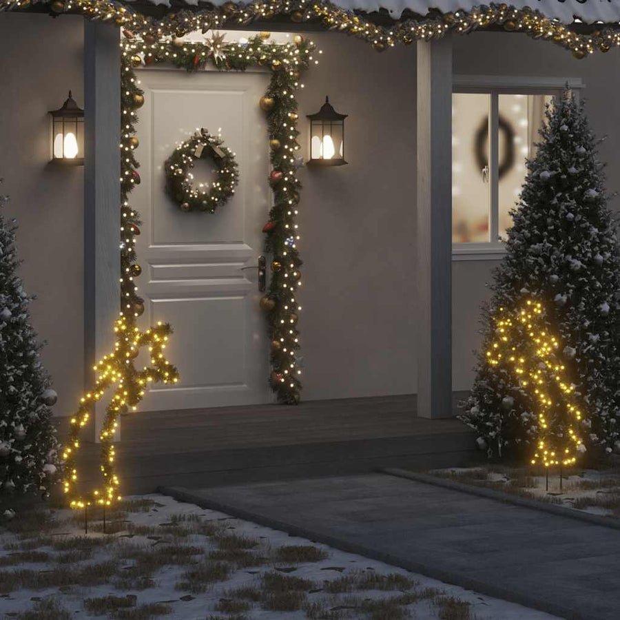 Decorațiune Meteorit Cu Lumini De Crăciun/Țăruși 115 Led