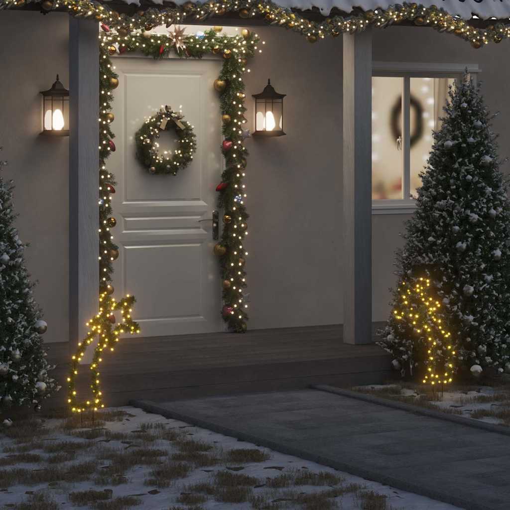 Decorațiune Meteorit Cu Lumini De Crăciun/Țăruși 115 Led