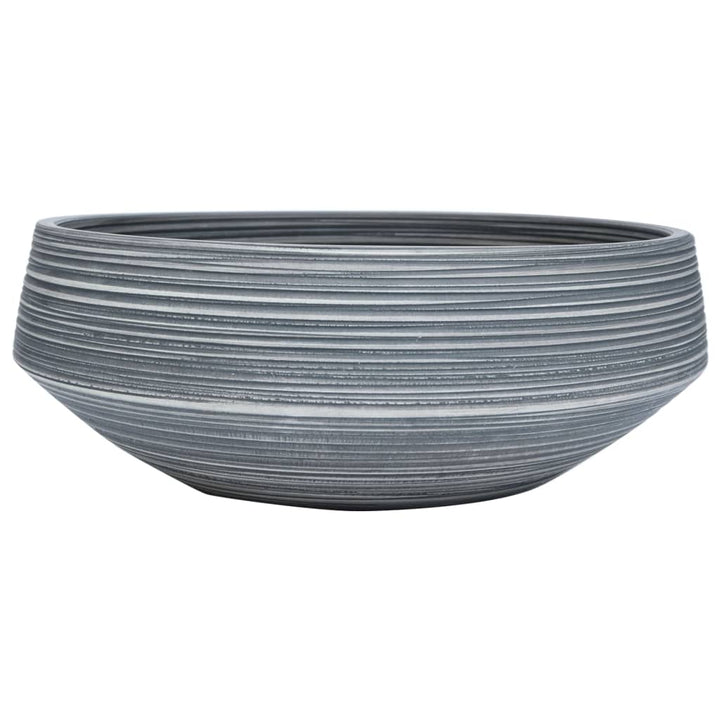 Lavoar De Blat, Gri, Rotund, Φ41X14 Cm, Ceramică