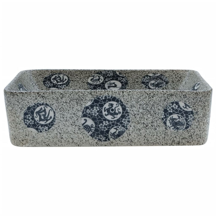 Lavoar De Blat, Multicolor, 46X35,5X13 Cm, Ceramică, Dreptunghi