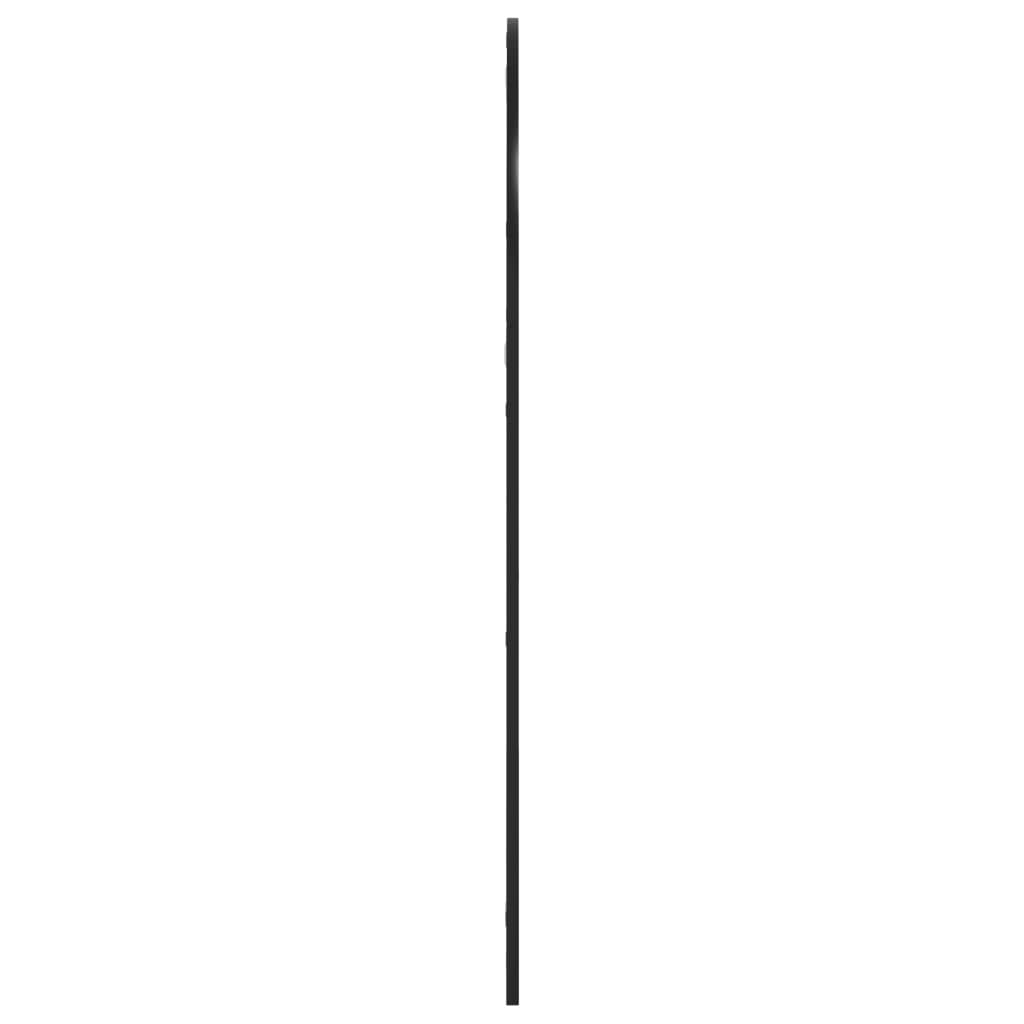Oglindă De Perete, Negru, , Arcuită, Fier