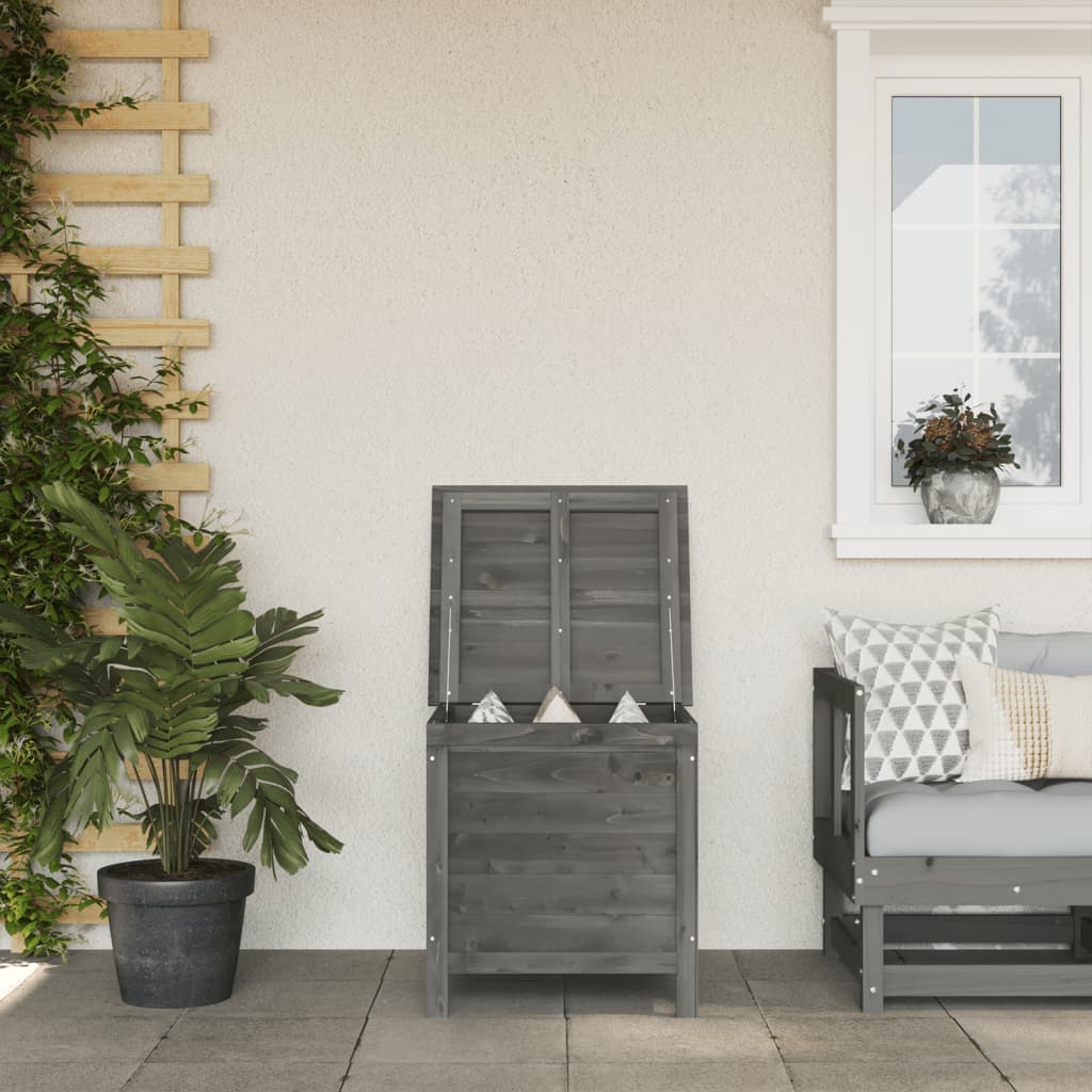 Cutie De Perne De Exterior, 99X50X56,5 Cm, Lemn Masiv De Brad