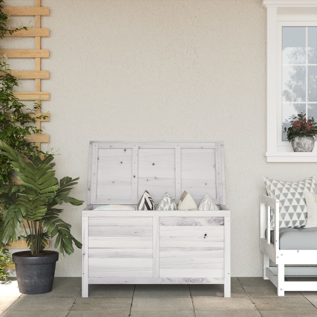 Cutie De Perne De Exterior, 99X50X56,5 Cm, Lemn Masiv De Brad