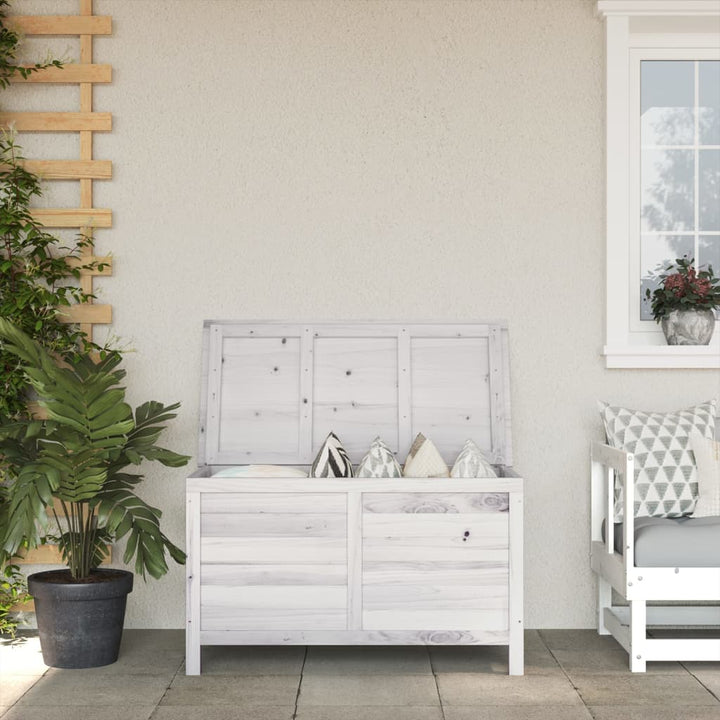 Cutie De Perne De Exterior, 99X50X56,5 Cm, Lemn Masiv De Brad