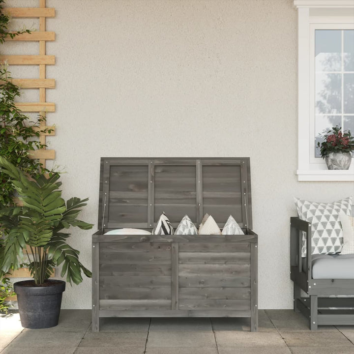 Cutie De Perne De Exterior, 99X50X56,5 Cm, Lemn Masiv De Brad