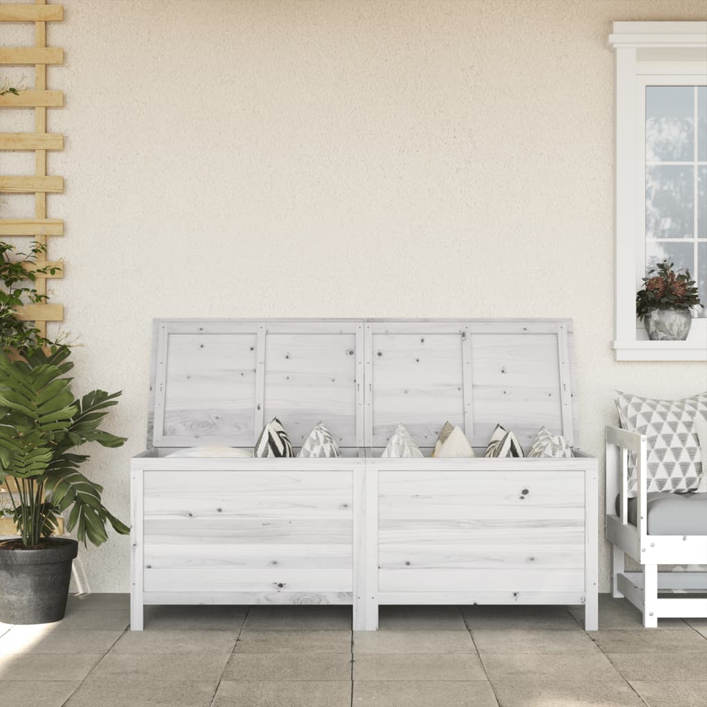 Cutie De Perne De Exterior, 99X50X56,5 Cm, Lemn Masiv De Brad