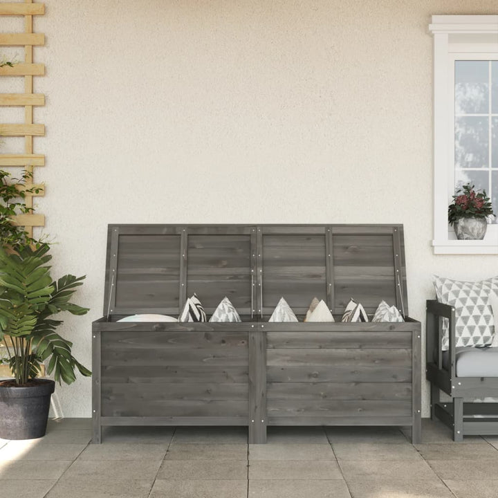 Cutie De Perne De Exterior, 99X50X56,5 Cm, Lemn Masiv De Brad