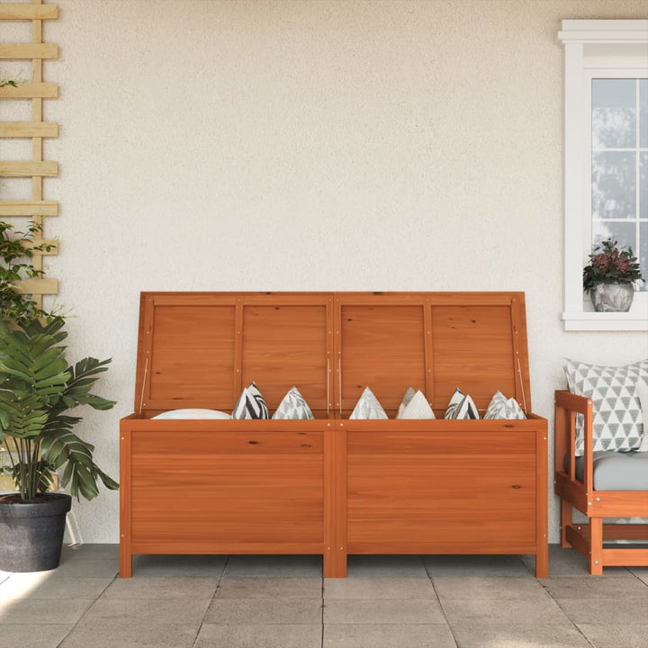 Cutie De Perne De Exterior, 99X50X56,5 Cm, Lemn Masiv De Brad