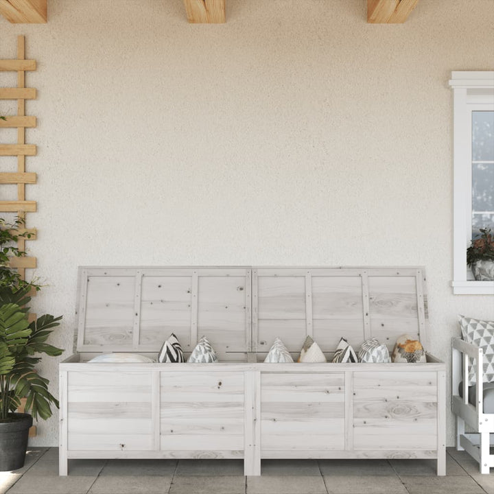 Cutie De Perne De Exterior, 99X50X56,5 Cm, Lemn Masiv De Brad