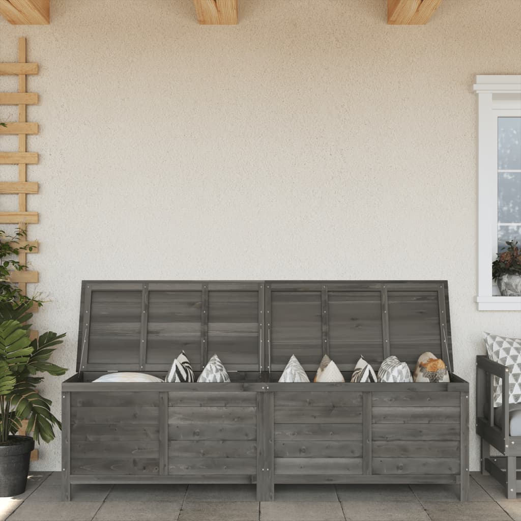Cutie De Perne De Exterior, 99X50X56,5 Cm, Lemn Masiv De Brad