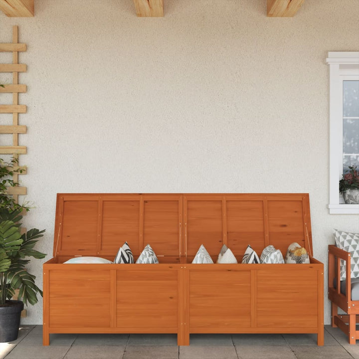 Cutie De Perne De Exterior, 99X50X56,5 Cm, Lemn Masiv De Brad