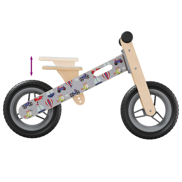 Bicicletă De Echilibru Pentru Copii, Imprimeu Și