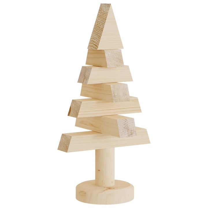 Brazi De Crăciun Din Lemn Decorativi 2 Buc. 30 Cm Lemn De Pin