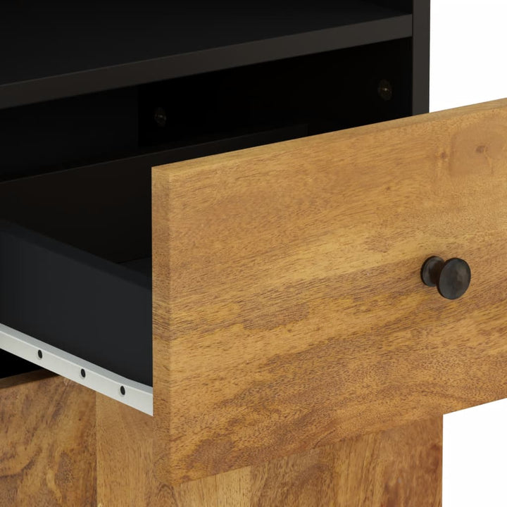 Set Mobilier De Baie, 5 Piese, Lemn Masiv De Mango