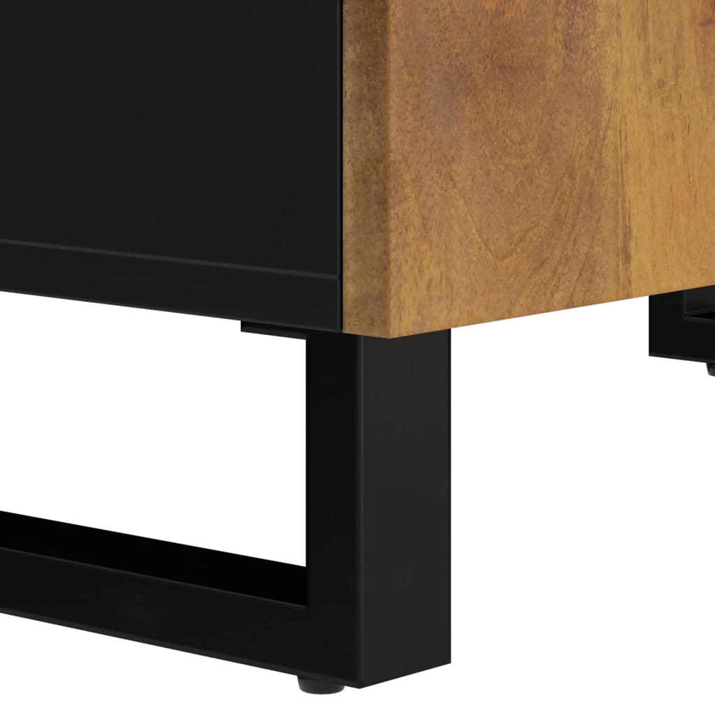Set Mobilier De Baie, 5 Piese, Lemn Masiv De Mango