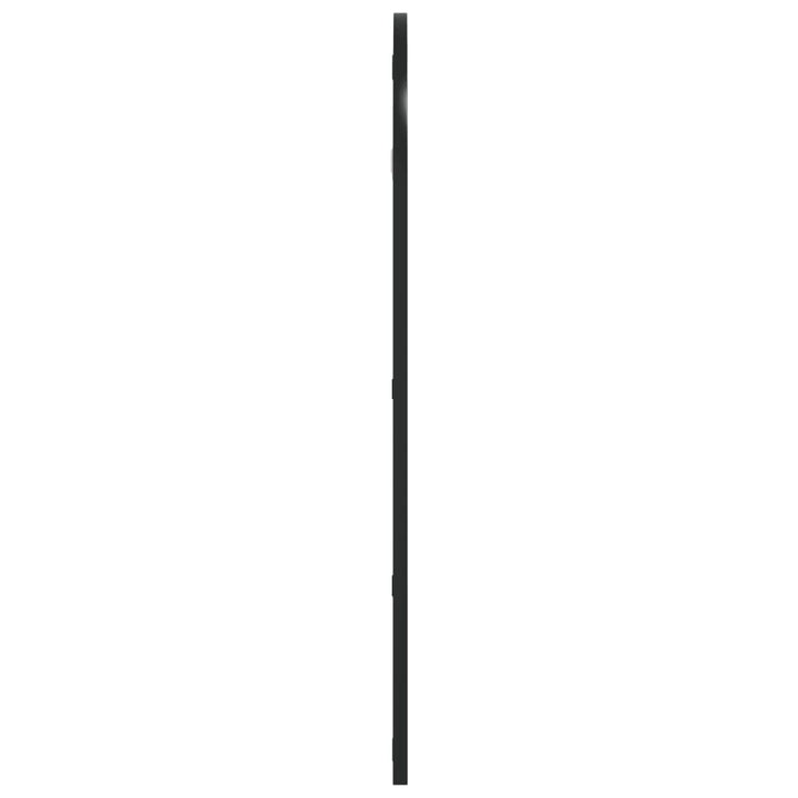 Oglindă De Perete, Negru, , Arcuită, Fier