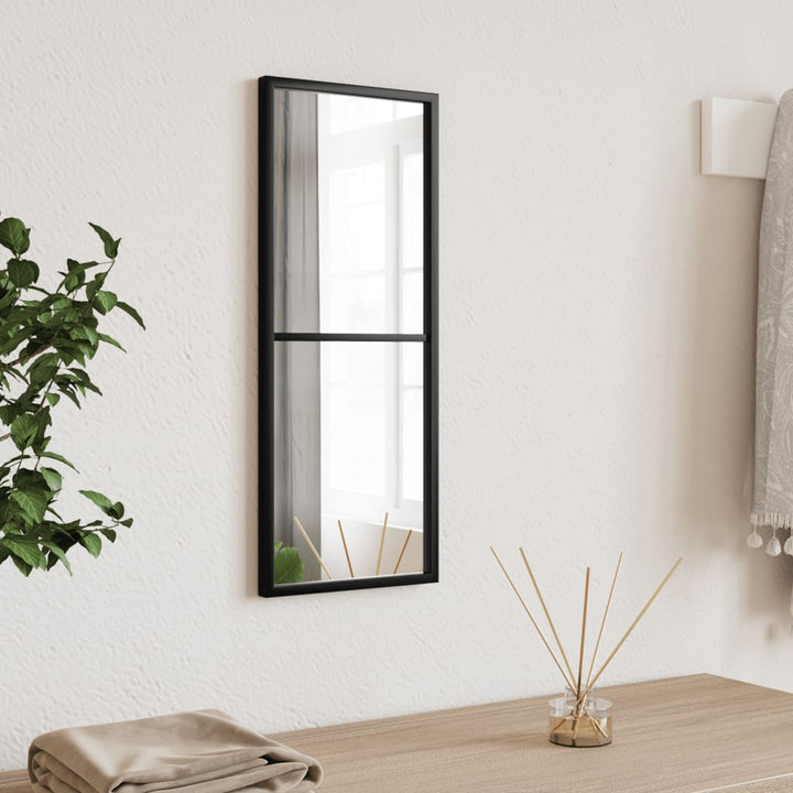 Oglinzi De Perete, 6 Buc., Negru, 100X60 Cm, Metal