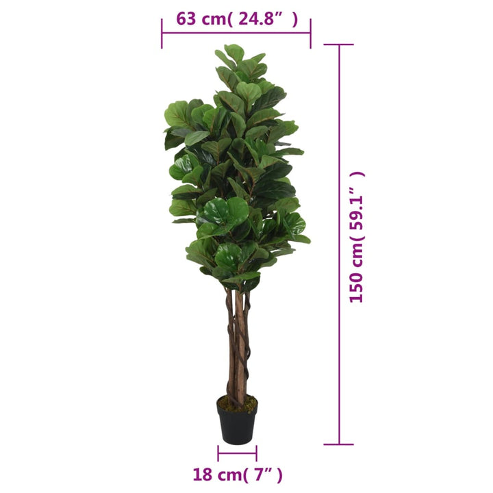 Smochin Artificial Cu Frunze 180 De Frunze Verde