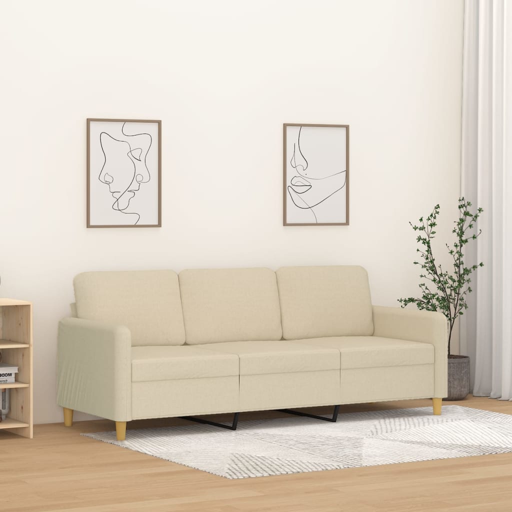 Canapea Cu 3 Locuri, , , Material Textil