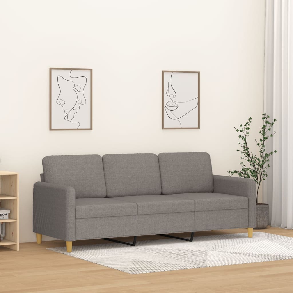 Canapea Cu 3 Locuri, , , Material Textil