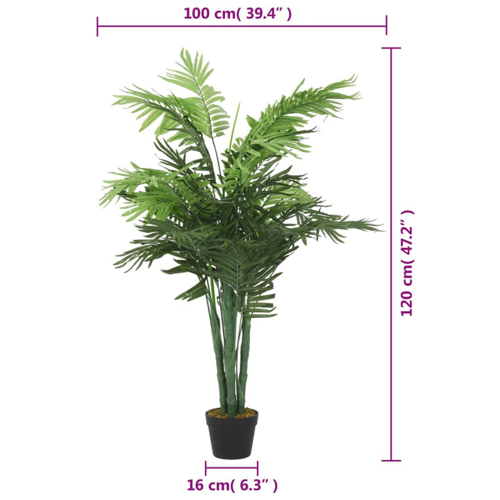 Palmier Artificial 28 Frunze Verde