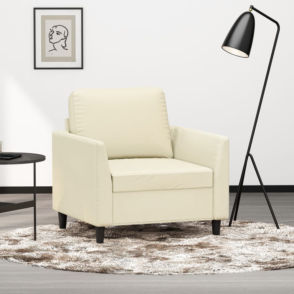 Canapea Cu 2 Locuri, , 120 Cm, Piele Ecologică