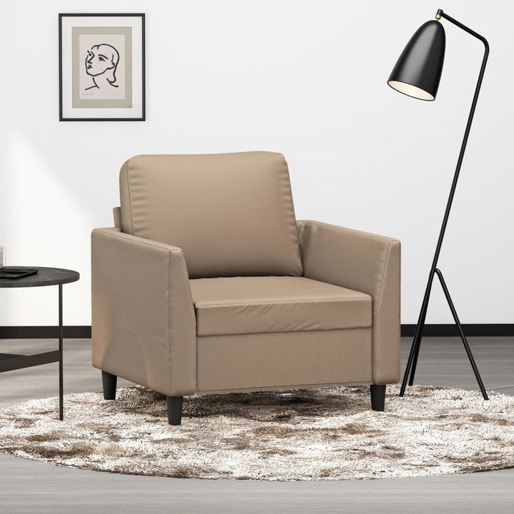 Canapea Cu 2 Locuri, , 120 Cm, Piele Ecologică