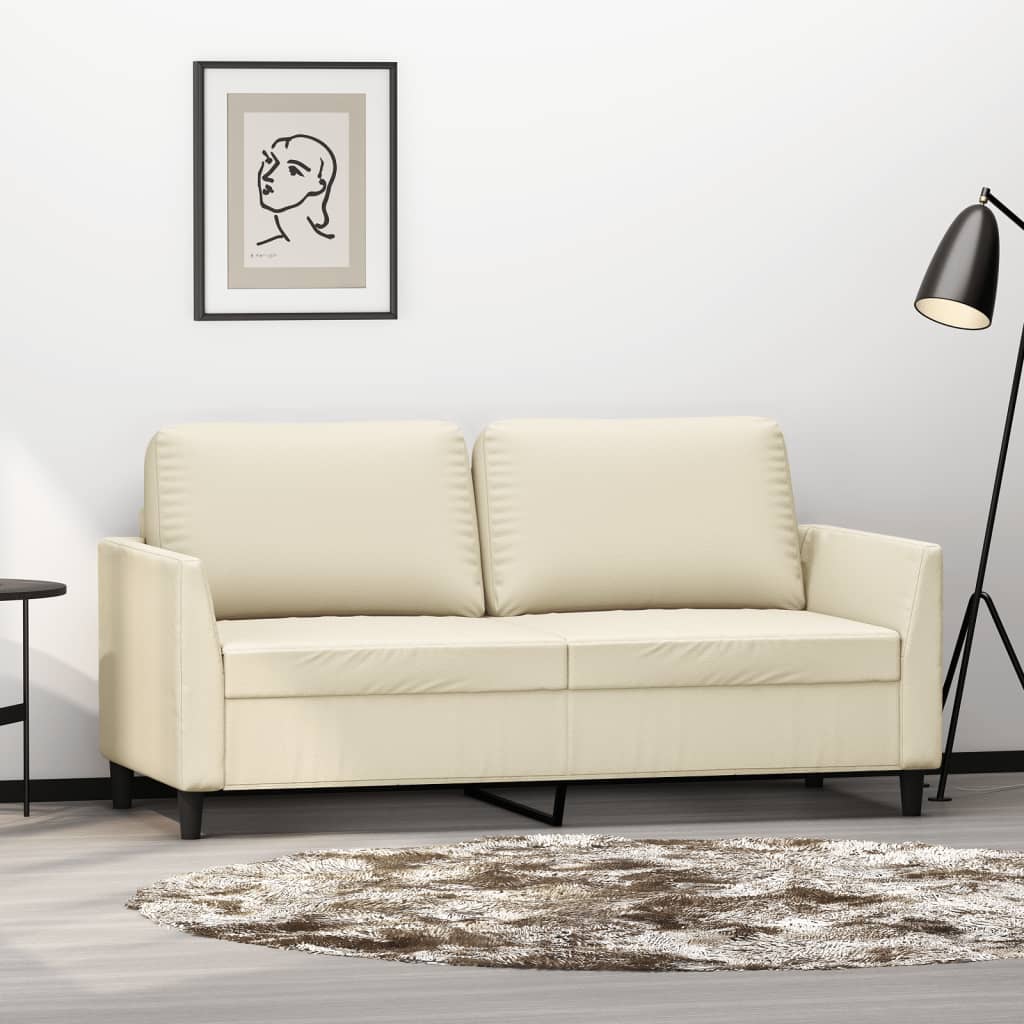 Canapea Cu 2 Locuri, , 120 Cm, Piele Ecologică