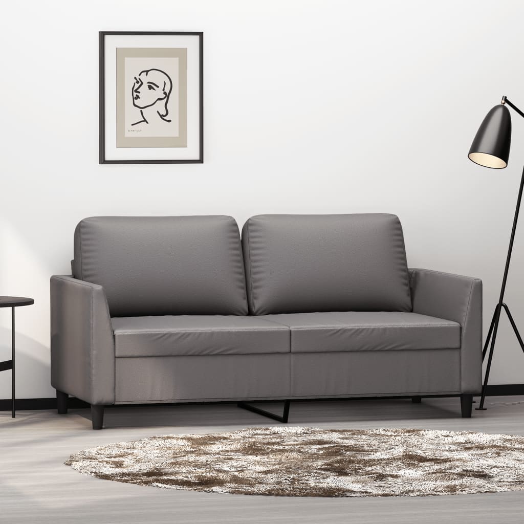 Canapea Cu 2 Locuri, , 120 Cm, Piele Ecologică