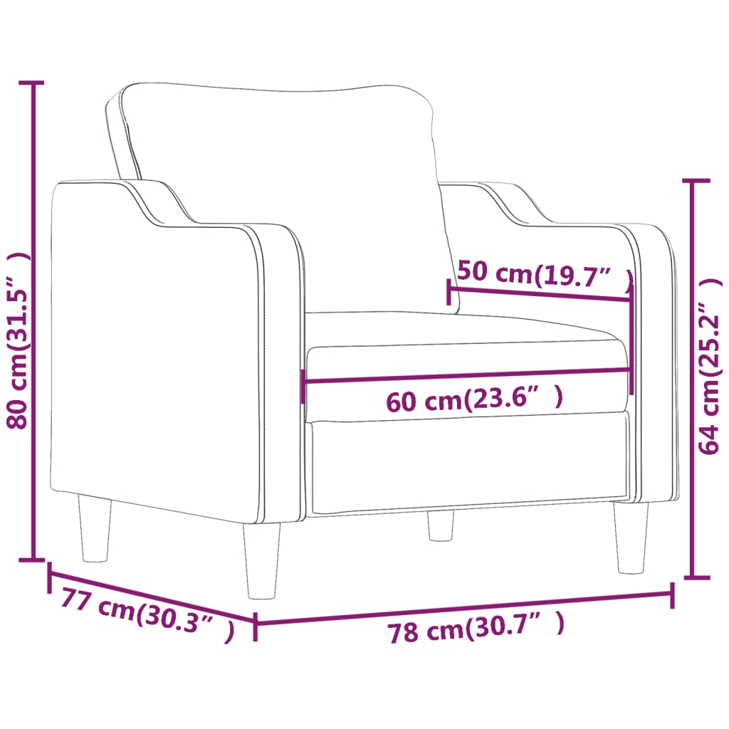 Fotoliu Canapea, , , Material Textil