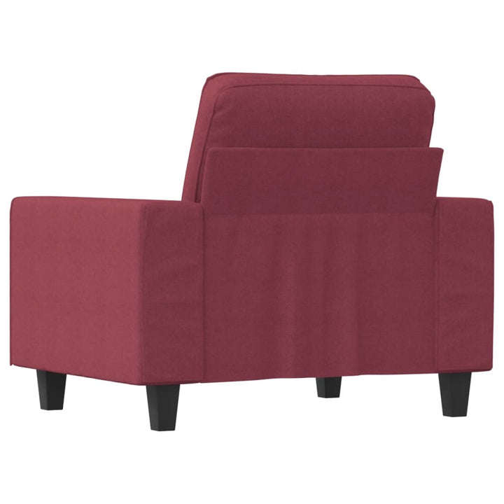 Fotoliu Canapea, Roșu Vin, , Material Textil