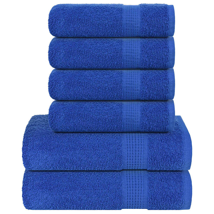 Set Prosoape 6 Piese Bordeaux 360 G/M² 100% Bumbac