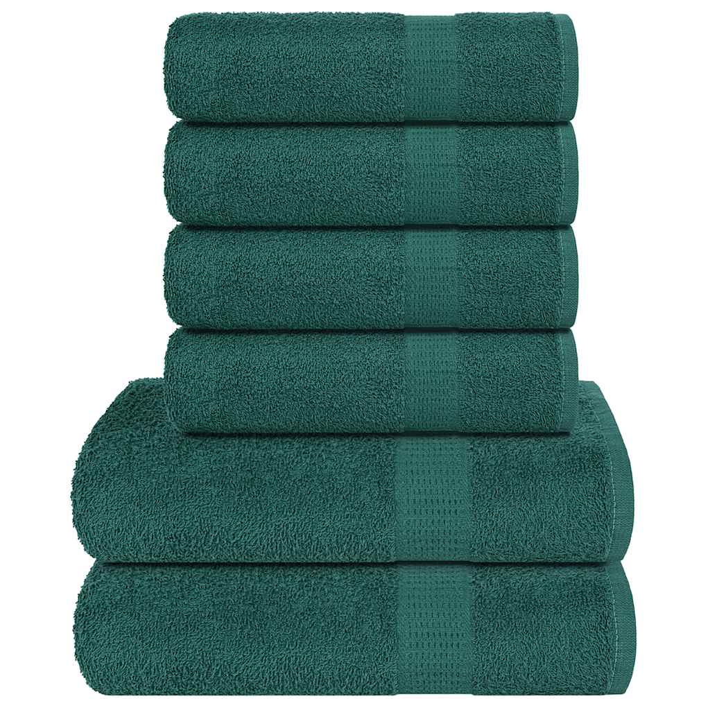 Set Prosoape 6 Piese Bordeaux 360 G/M² 100% Bumbac