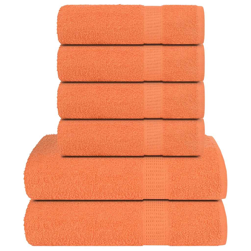 Set Prosoape 6 Piese Bordeaux 360 G/M² 100% Bumbac