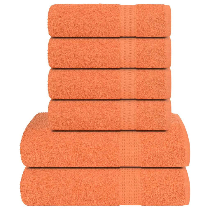 Set Prosoape 6 Piese Bordeaux 360 G/M² 100% Bumbac