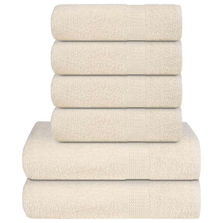 Set Prosoape 6 Piese Bordeaux 360 G/M² 100% Bumbac