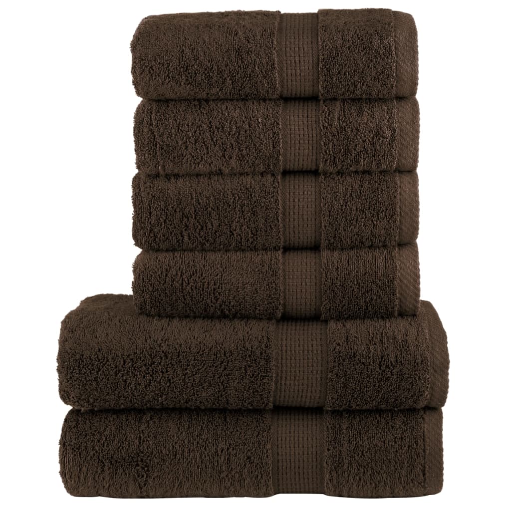 Set De Prosoape Premium Solund, 6 Piese, , 600 G/M²