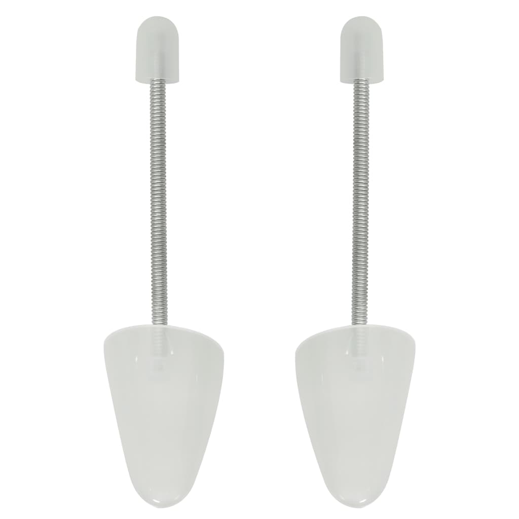 Calapoade De Pantofi, 5 Perechi, Alb, Eu , Plastic