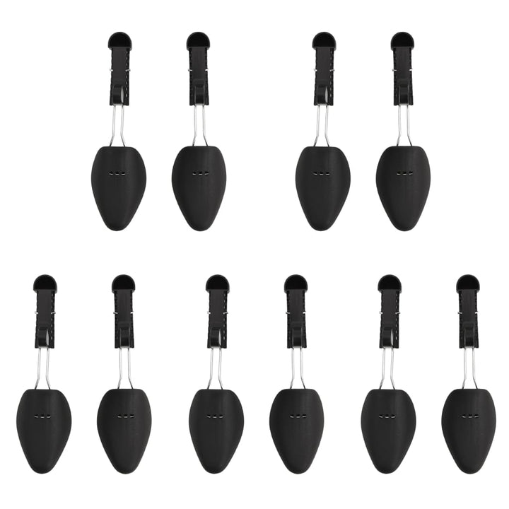 Calapoade De Pantofi, 5 Perechi, Alb, Eu , Plastic
