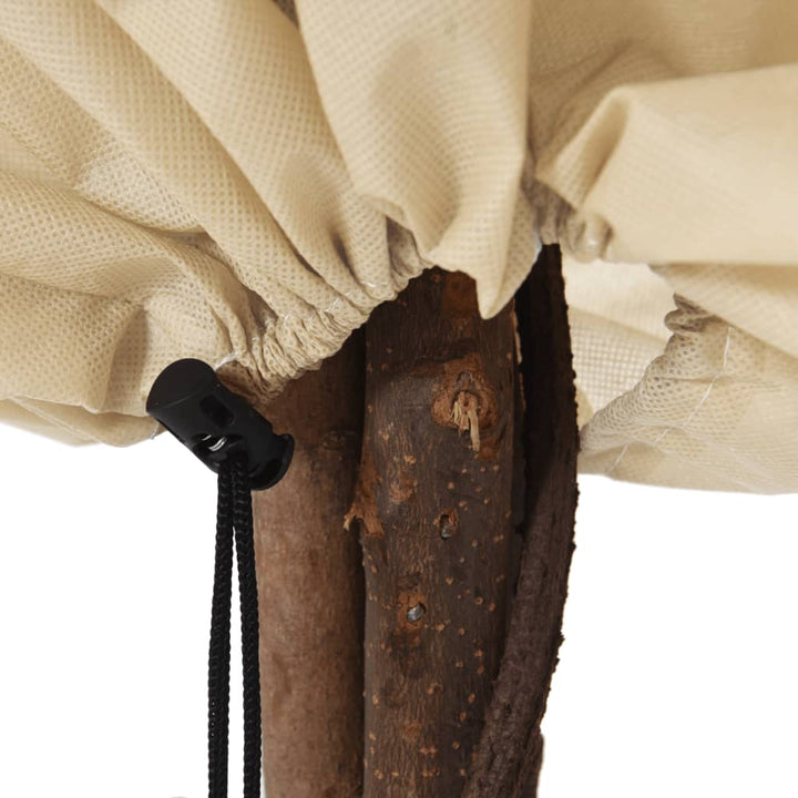 Huse De Fleece Pentru Plante Cu Șnur 4 Buc 70 G/M² 0,8X0,8 M