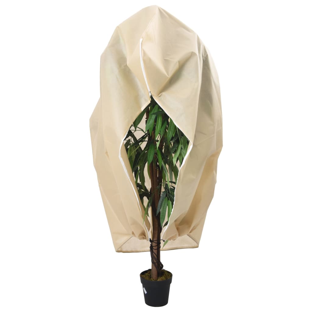 Protecție De Fleece Plante Cu Fermoar 10 Buc 70 G/M² 3,93X3,5 M