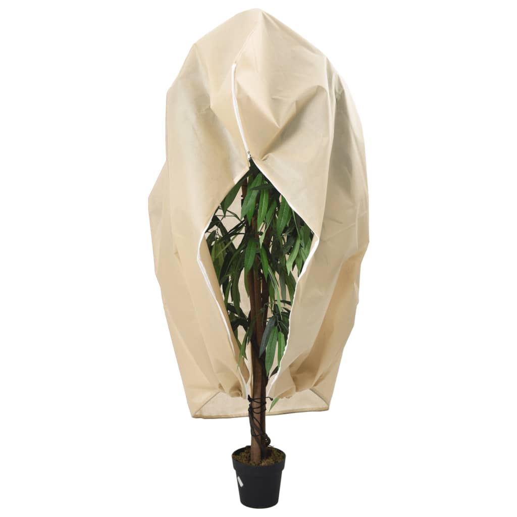 Protecție De Fleece Plante Cu Fermoar 10 Buc 70 G/M² 3,93X3,5 M