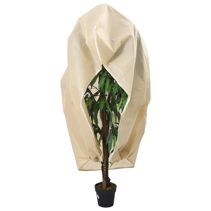 Protecție De Fleece Plante Cu Fermoar 10 Buc 70 G/M² 3,93X3,5 M