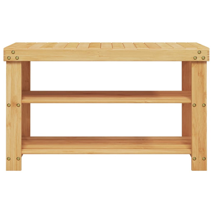 Suport De Pantofi Cu 3 Niveluri, 70X27,5X45 Cm, Bambus
