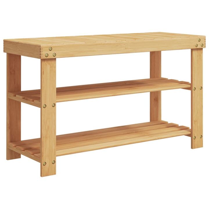 Suport De Pantofi Cu 3 Niveluri, 70X27,5X45 Cm, Bambus