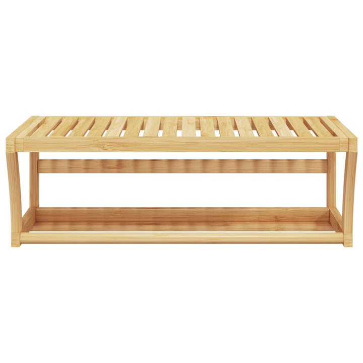 Raft De Prosoape Pentru Perete, 60X25X20 Cm, Bambus