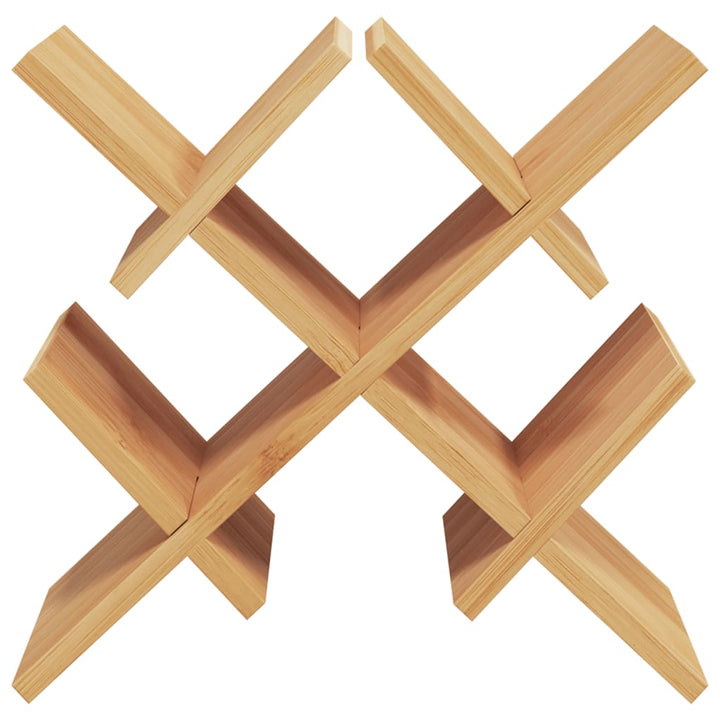 Raft De Vin, Pentru 5 Sticle, 41X15X25 Cm, Bambus