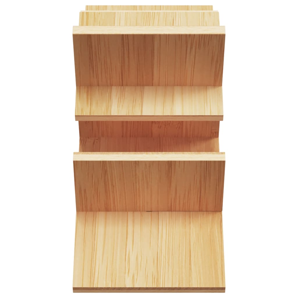Raft De Vin, Pentru 5 Sticle, 41X15X25 Cm, Bambus