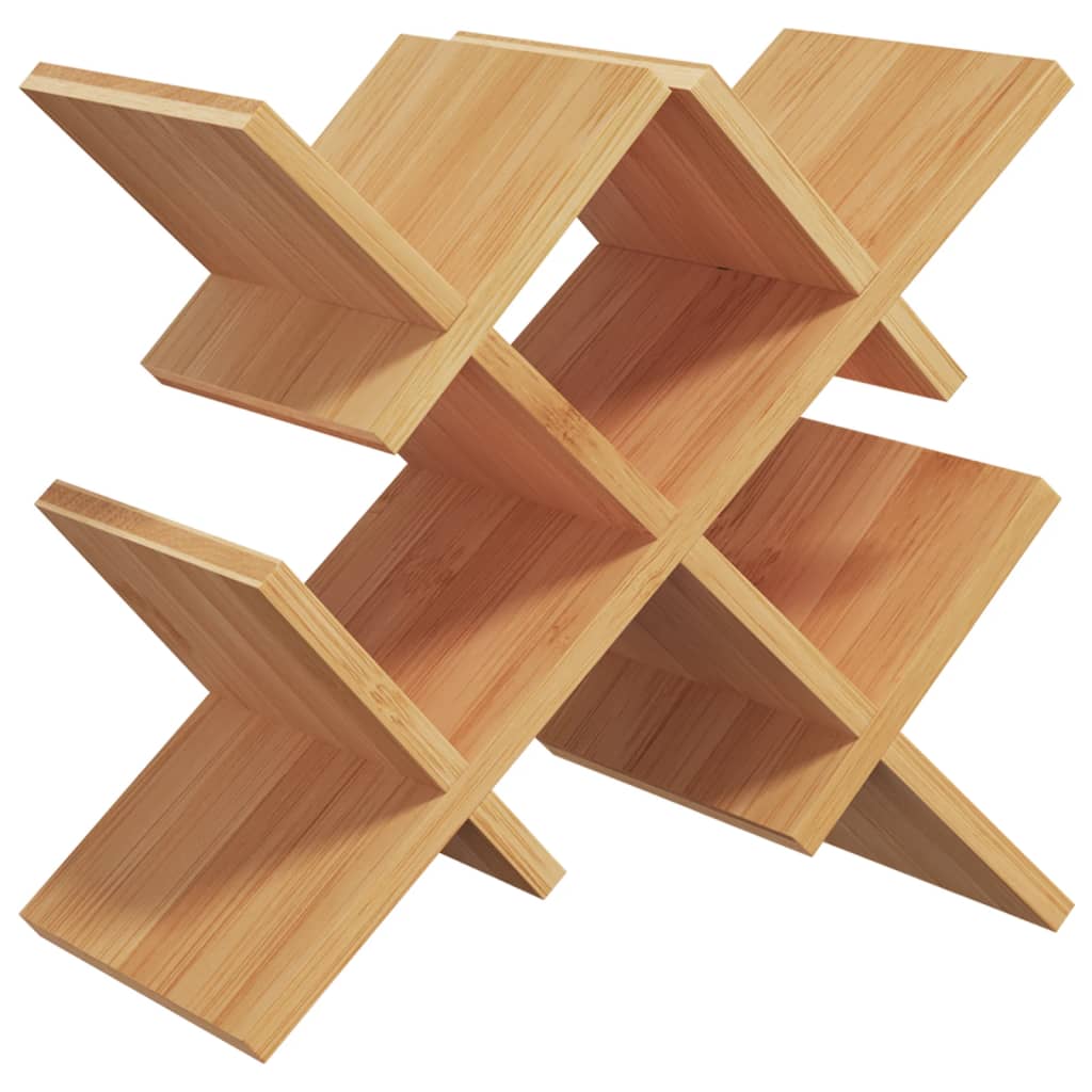 Raft De Vin, Pentru 5 Sticle, 41X15X25 Cm, Bambus