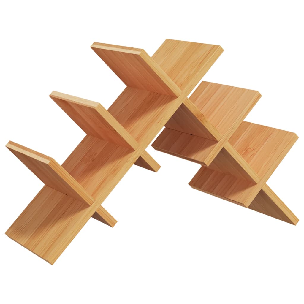 Raft De Vin, Pentru 5 Sticle, 41X15X25 Cm, Bambus